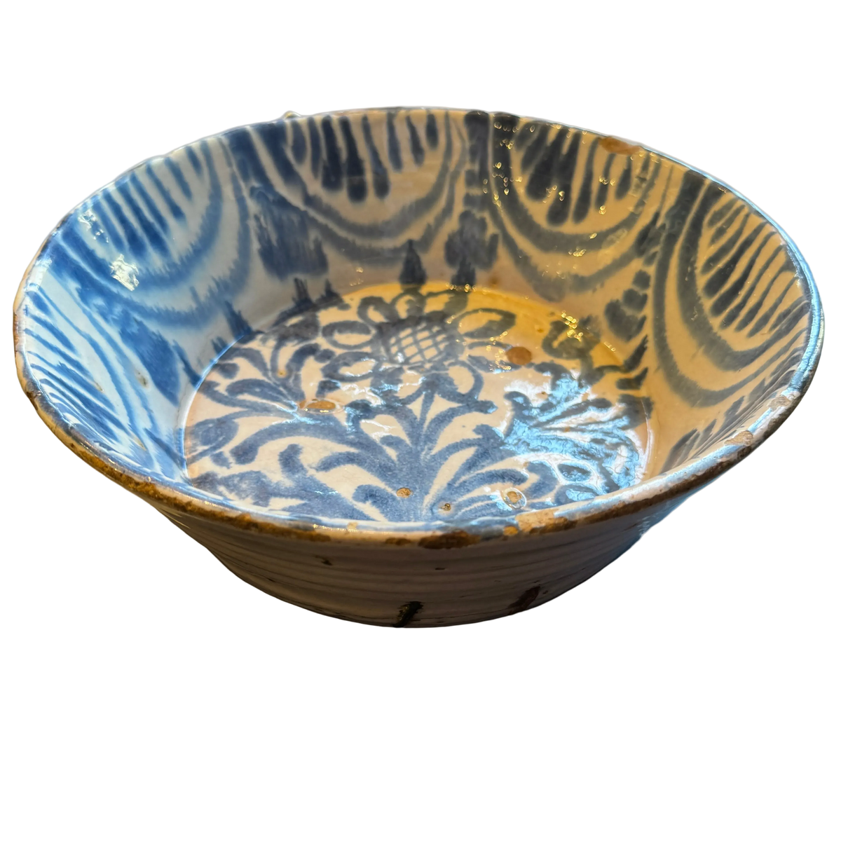 Antique Spanish Lebrillo Bowl