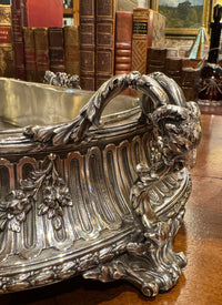 19th Century French Silverplate Jardiniere