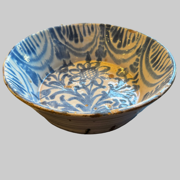 Antique Spanish Lebrillo Bowl