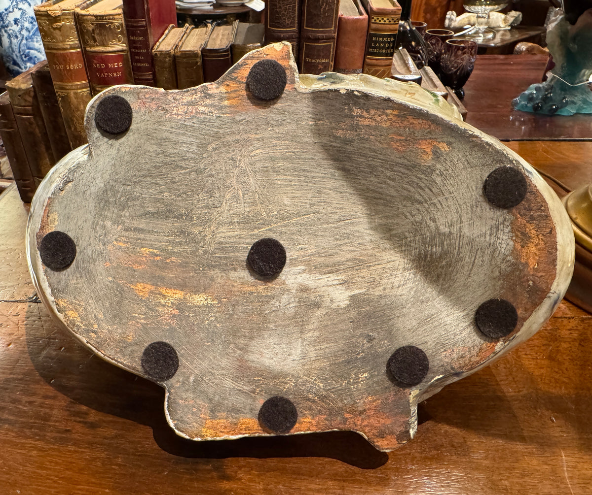 Vintage Majolica Goose Jardiniere