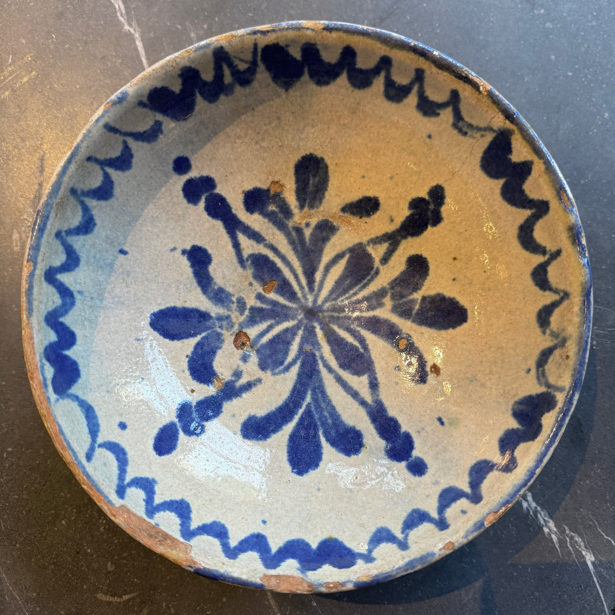 Small Spanish Lebrillo Bowl