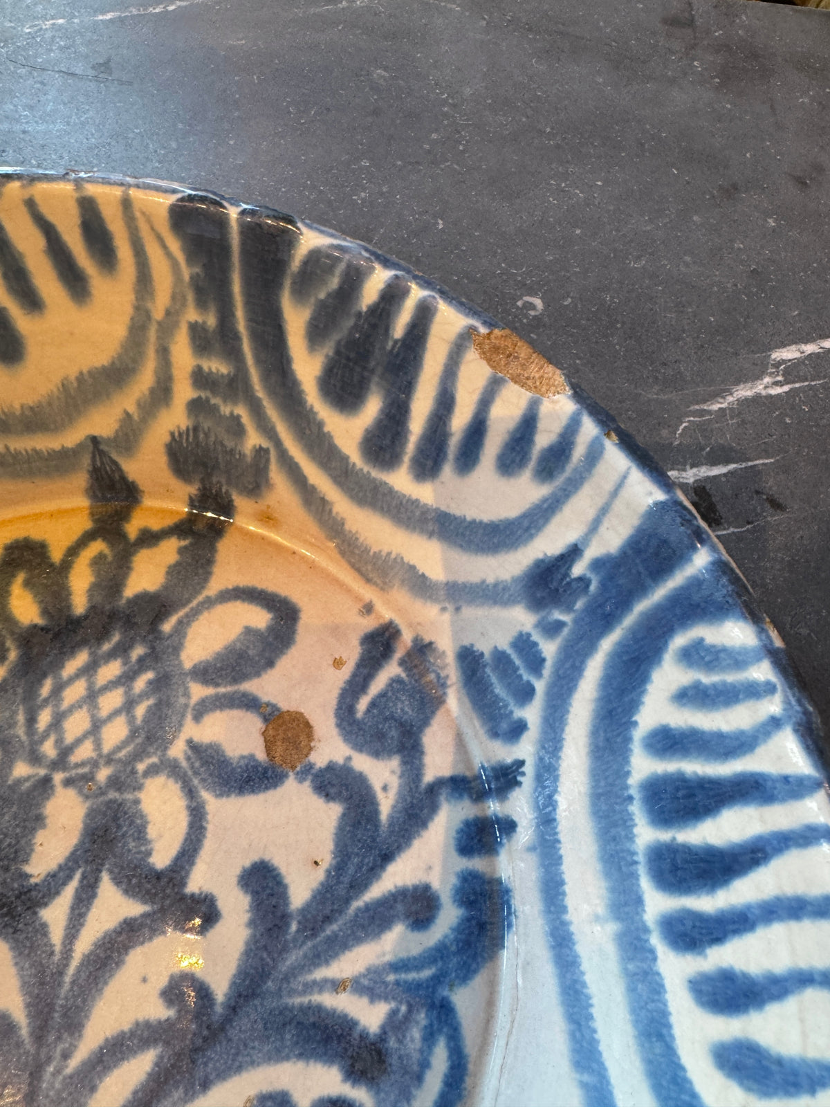 Antique Spanish Lebrillo Bowl