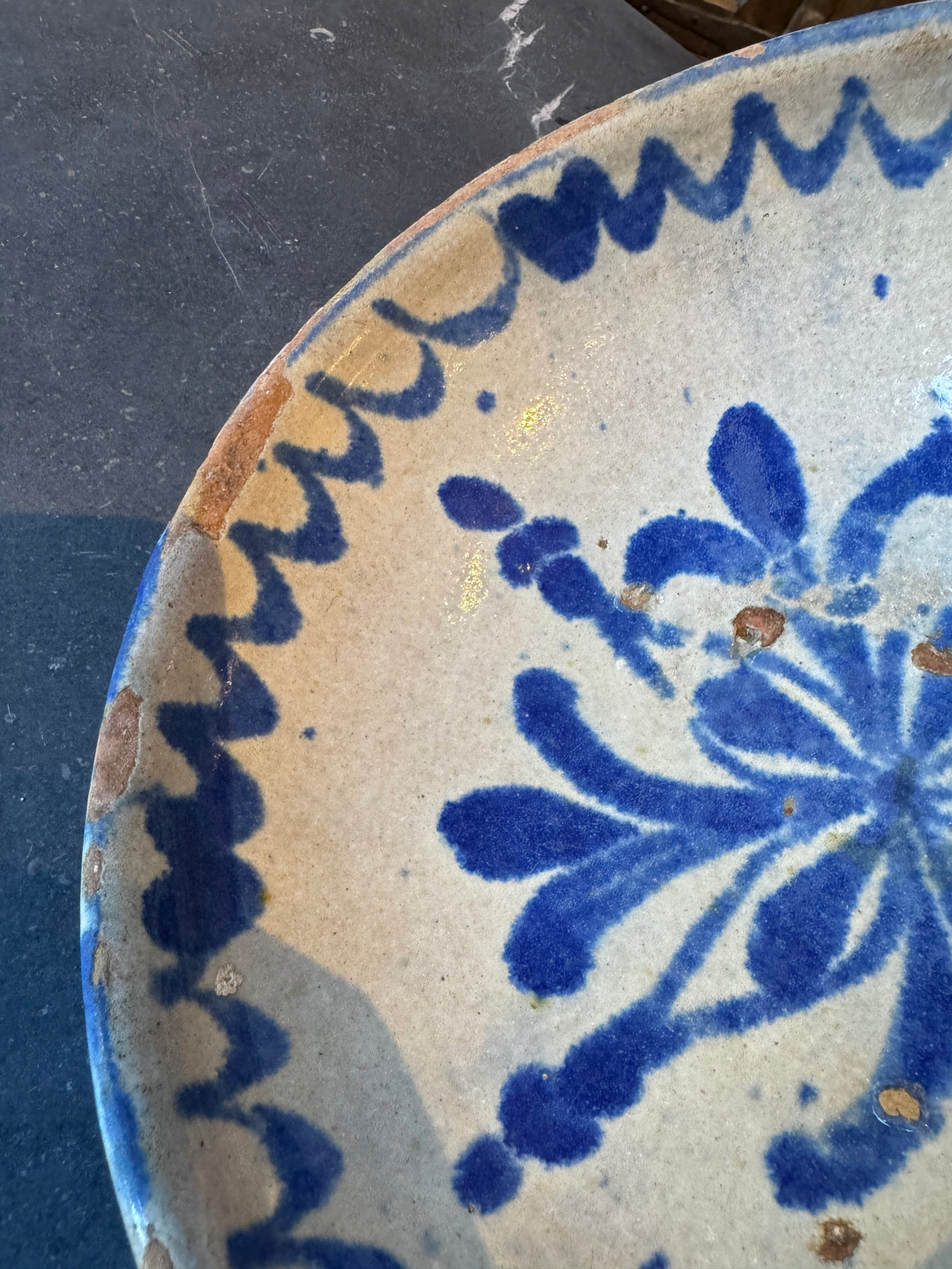 Small Spanish Lebrillo Bowl