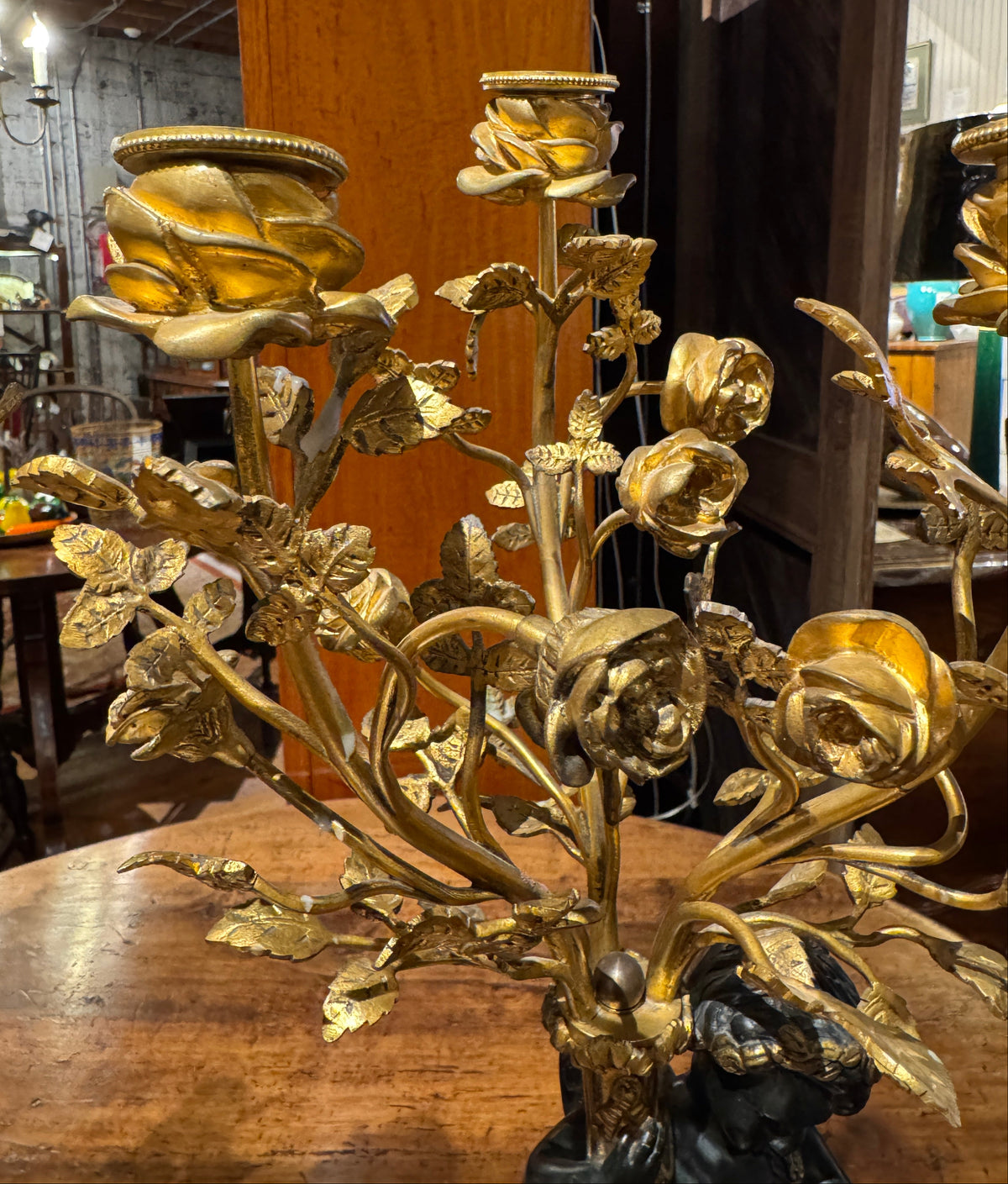 Pair of 19th Century Louis XVI Style Candelabra With Putti