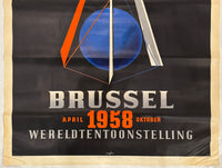 Brussels 1958 Vintage Poster
