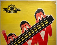 Disques Festival Vintage Poster