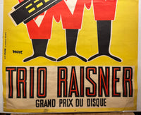 Disques Festival Vintage Poster