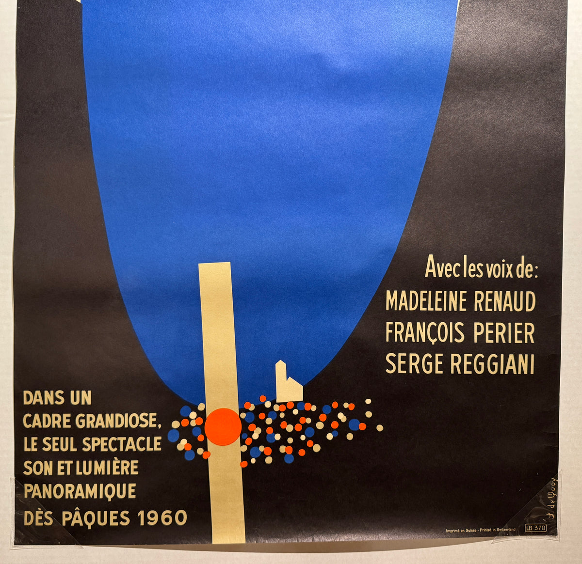 Son Et Lumière Vintage Poster
