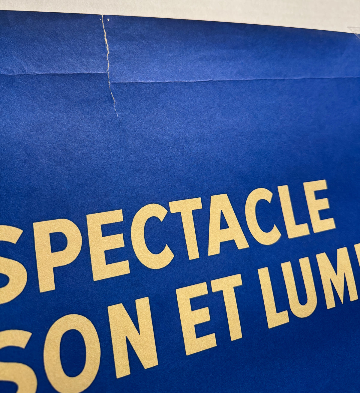 Son Et Lumière Vintage Poster