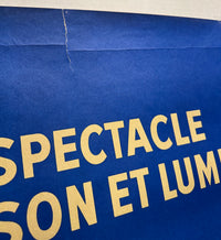 Son Et Lumière Vintage Poster