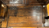 17th century And Later English Jacobean Revival Monks Hall Bench