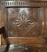 17th century And Later English Jacobean Revival Monks Hall Bench