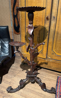 Late 19th Century Black Forest Sunflower Plant Stand