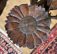 Late 19th Century Black Forest Sunflower Plant Stand