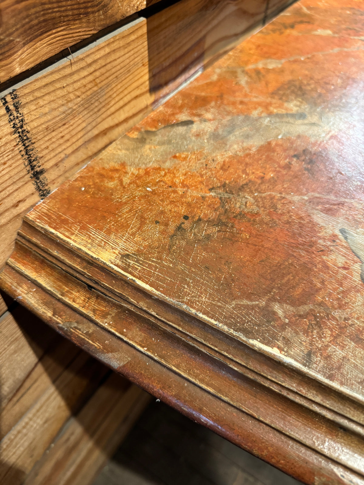A Pair of 19th Century Italian Wall Hung Consoles