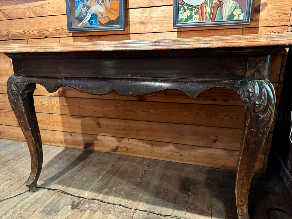A Pair of 19th Century Italian Wall Hung Consoles