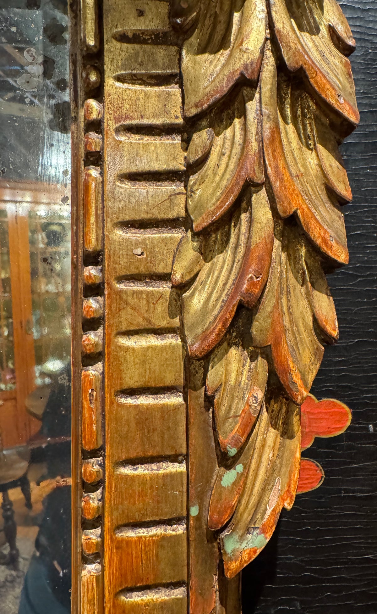 18th Century Louis XVI Giltwood Mirror