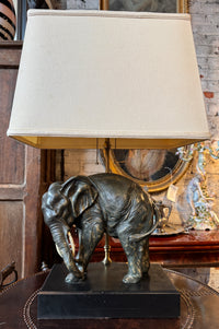 Vintage Elephant Lamp