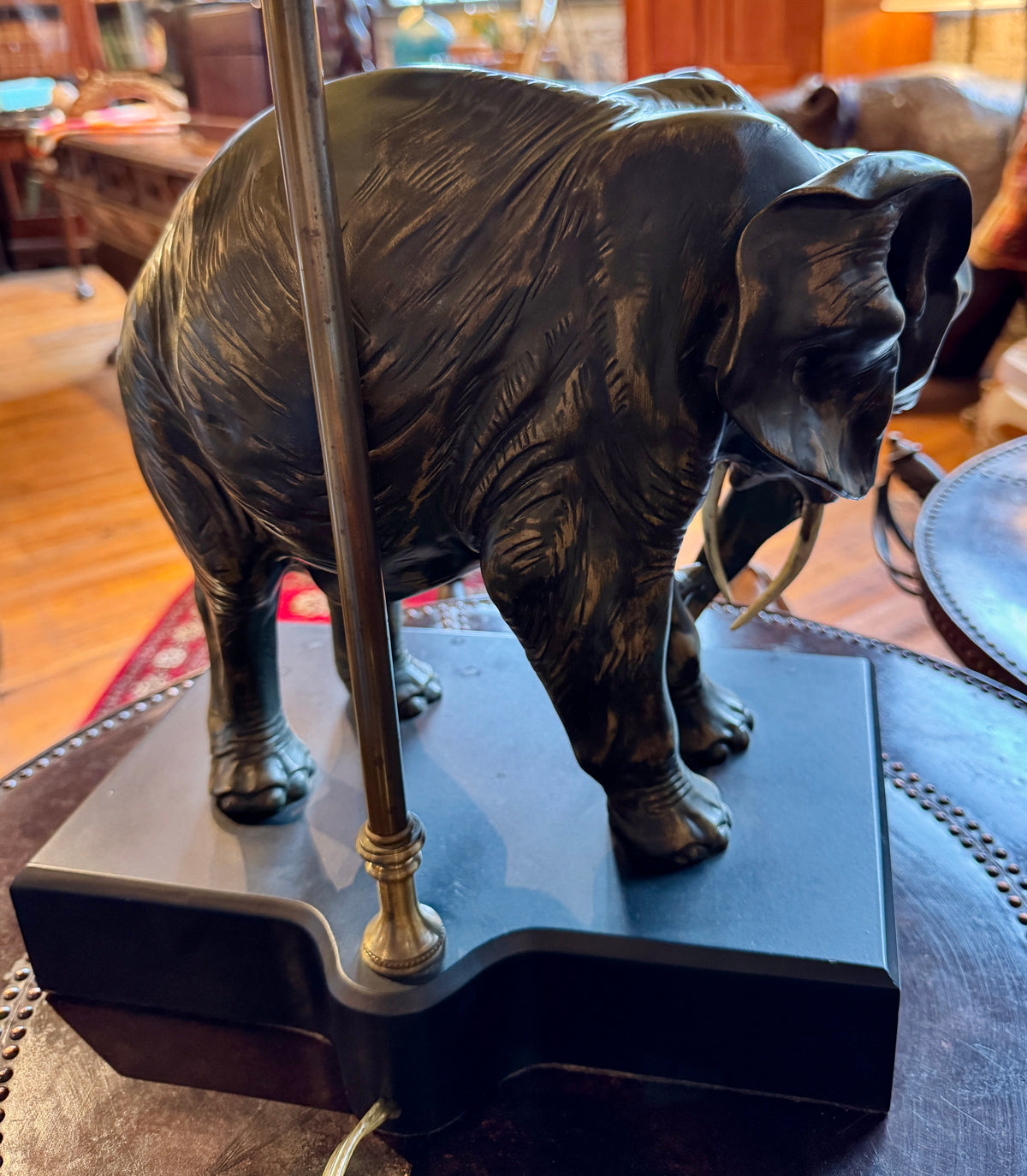 Vintage Elephant Lamp
