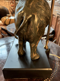 Vintage Elephant Lamp