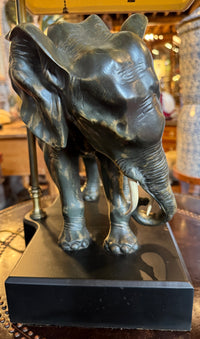 Vintage Elephant Lamp