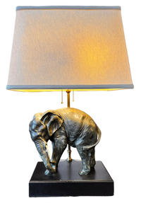 Vintage Elephant Lamp
