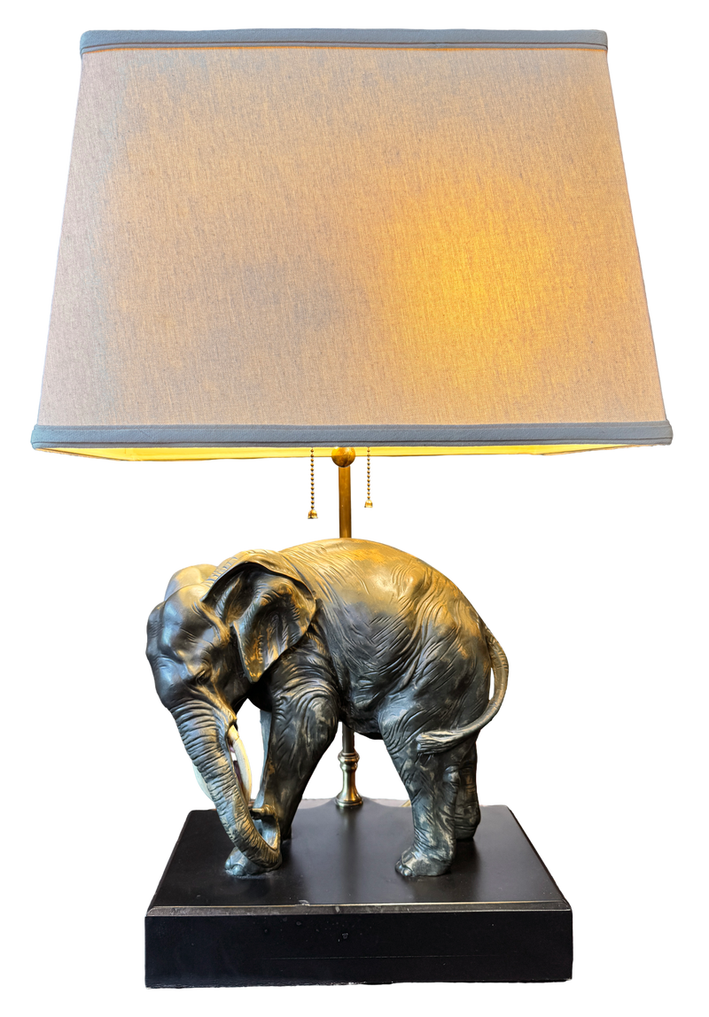 Vintage Elephant Lamp