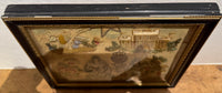 17th Century English Provincial Stuart Era Stumpwork Panel