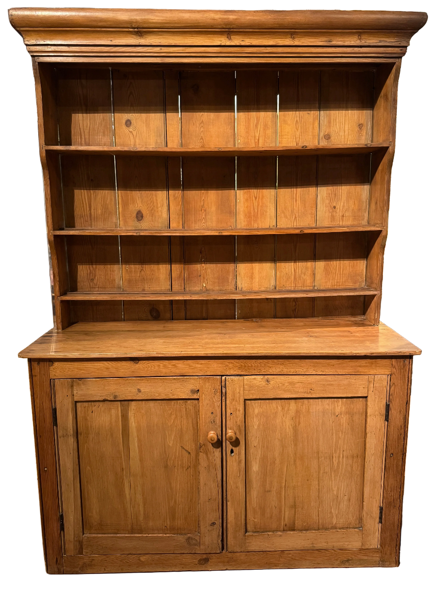 19th Century English Pine Cupboard