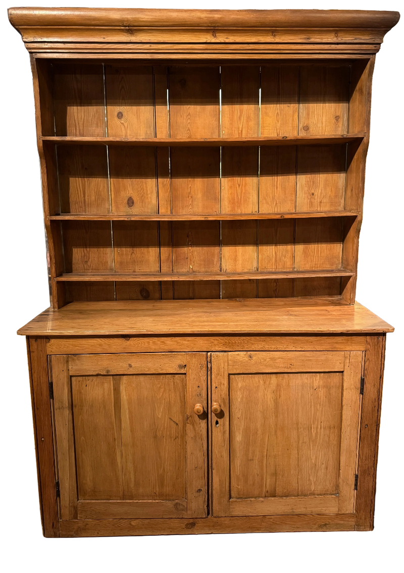 19th Century English Pine Cupboard