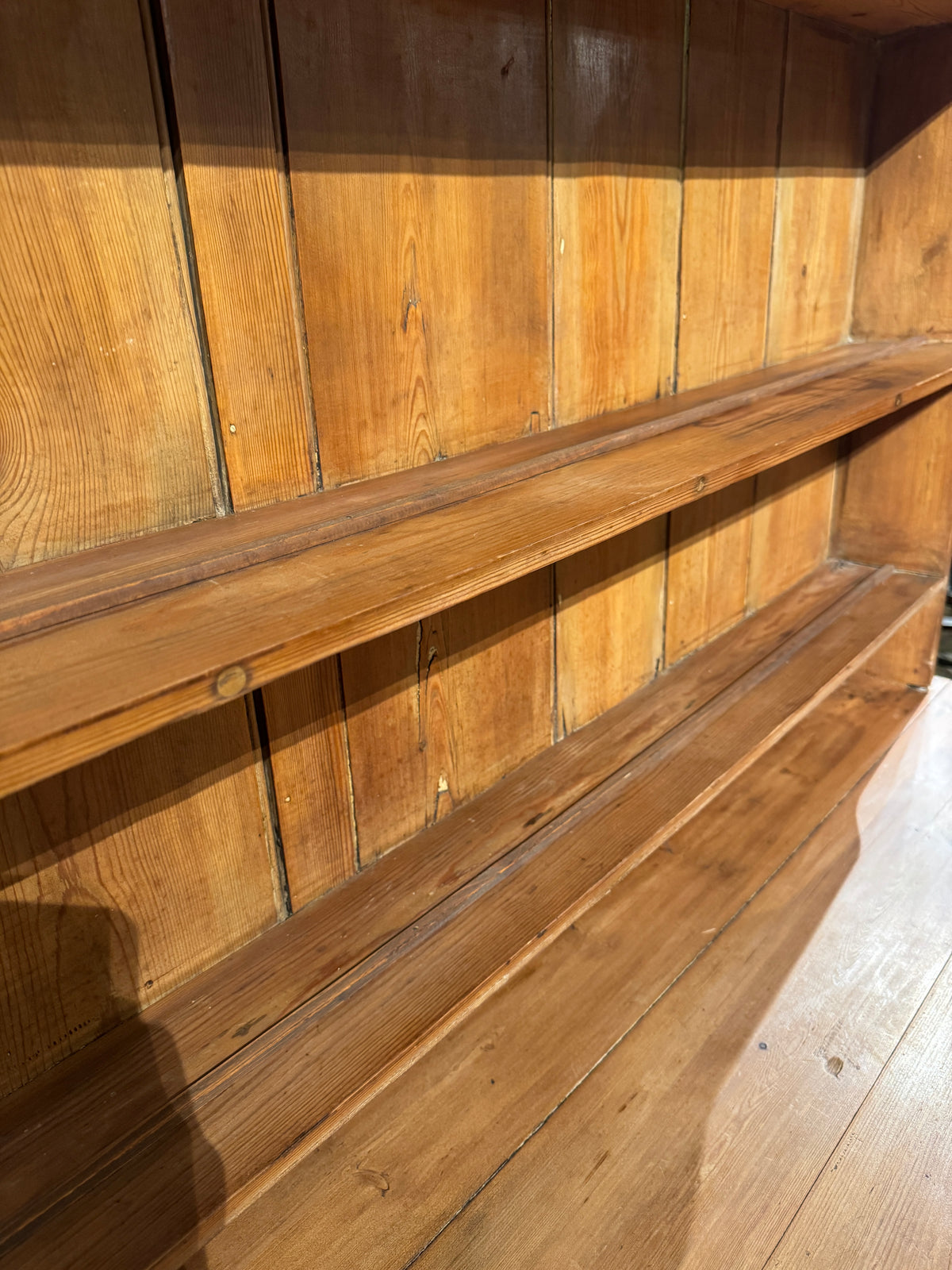 19th Century English Pine Cupboard