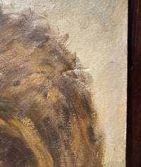 19th century French Lion Portrait