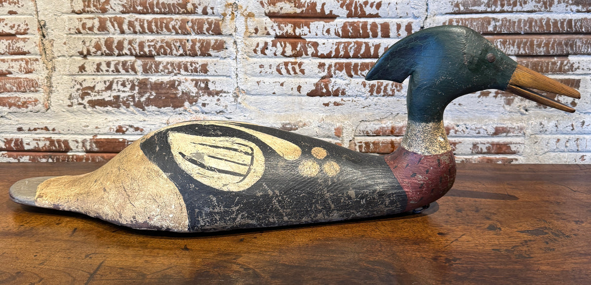 Mid 20th Century Merganser Style Duck Decoy
