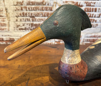 Mid 20th Century Merganser Style Duck Decoy