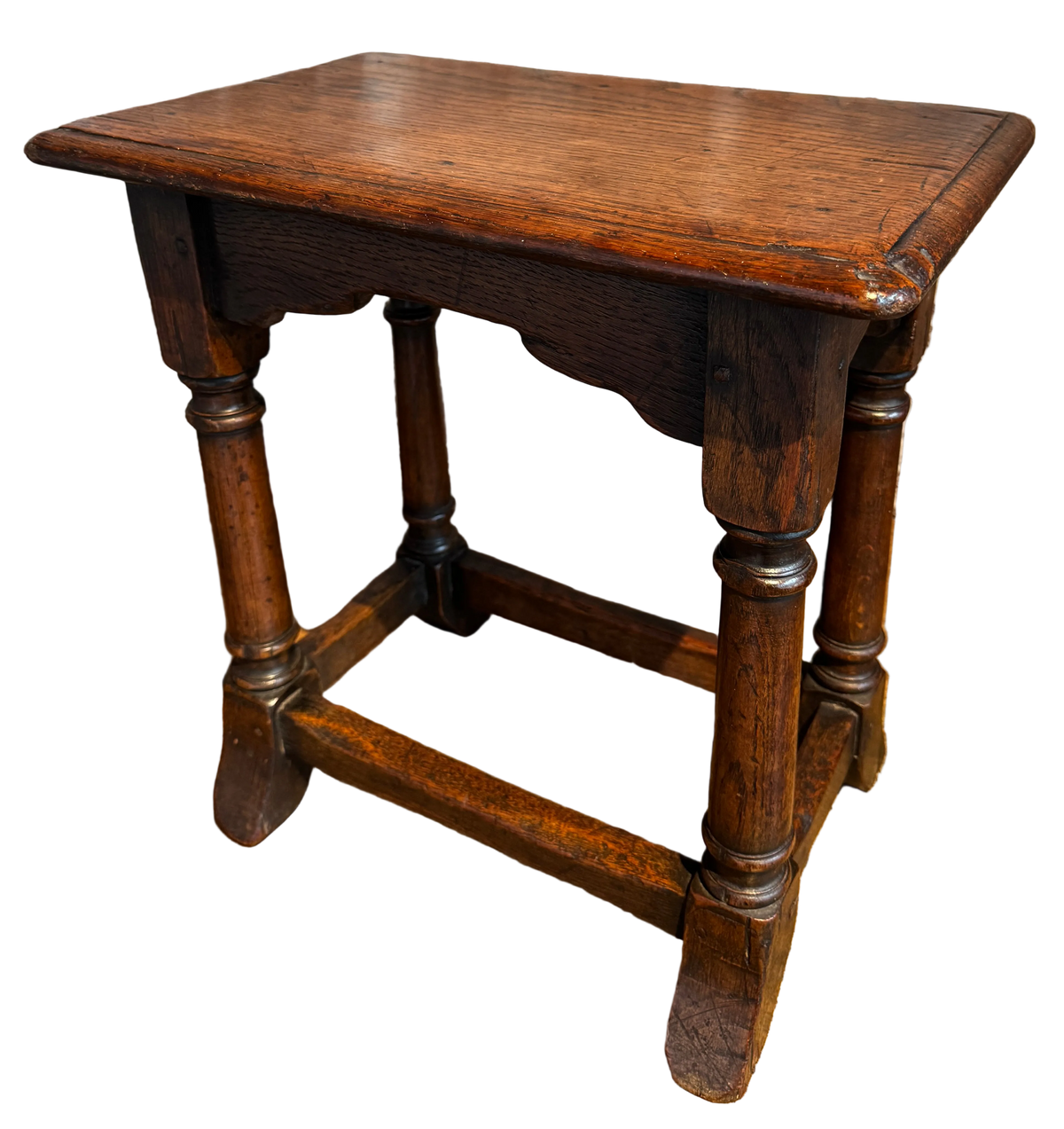 Late 19th Century English Revival Joint Stool