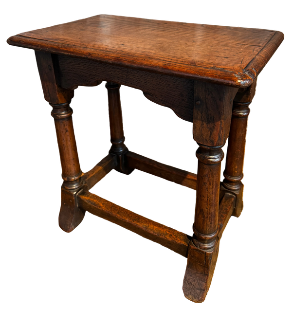 Late 19th Century English Revival Joint Stool