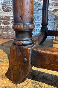 Late 19th Century English Revival Joint Stool