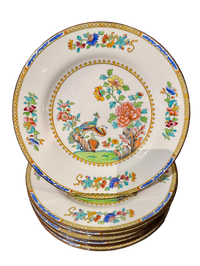 Set of 8 Spode Luncheon Plates