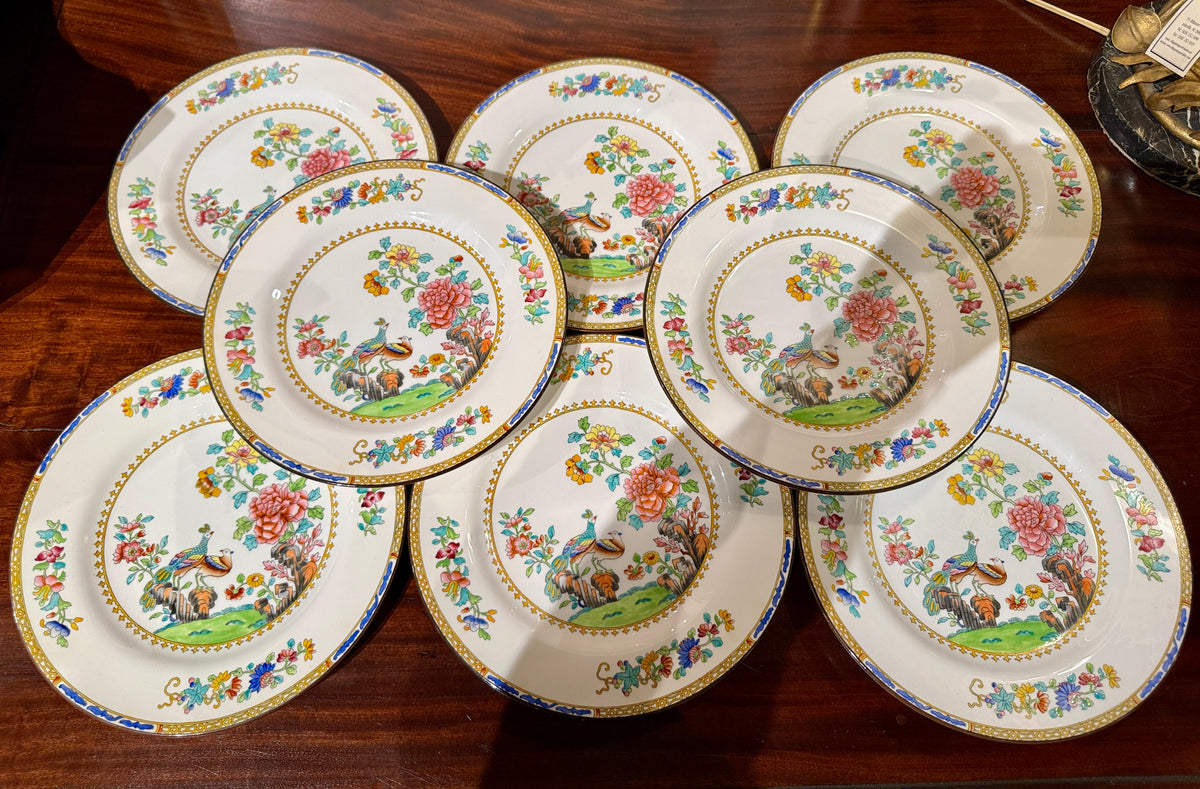 Set of 8 Spode Luncheon Plates