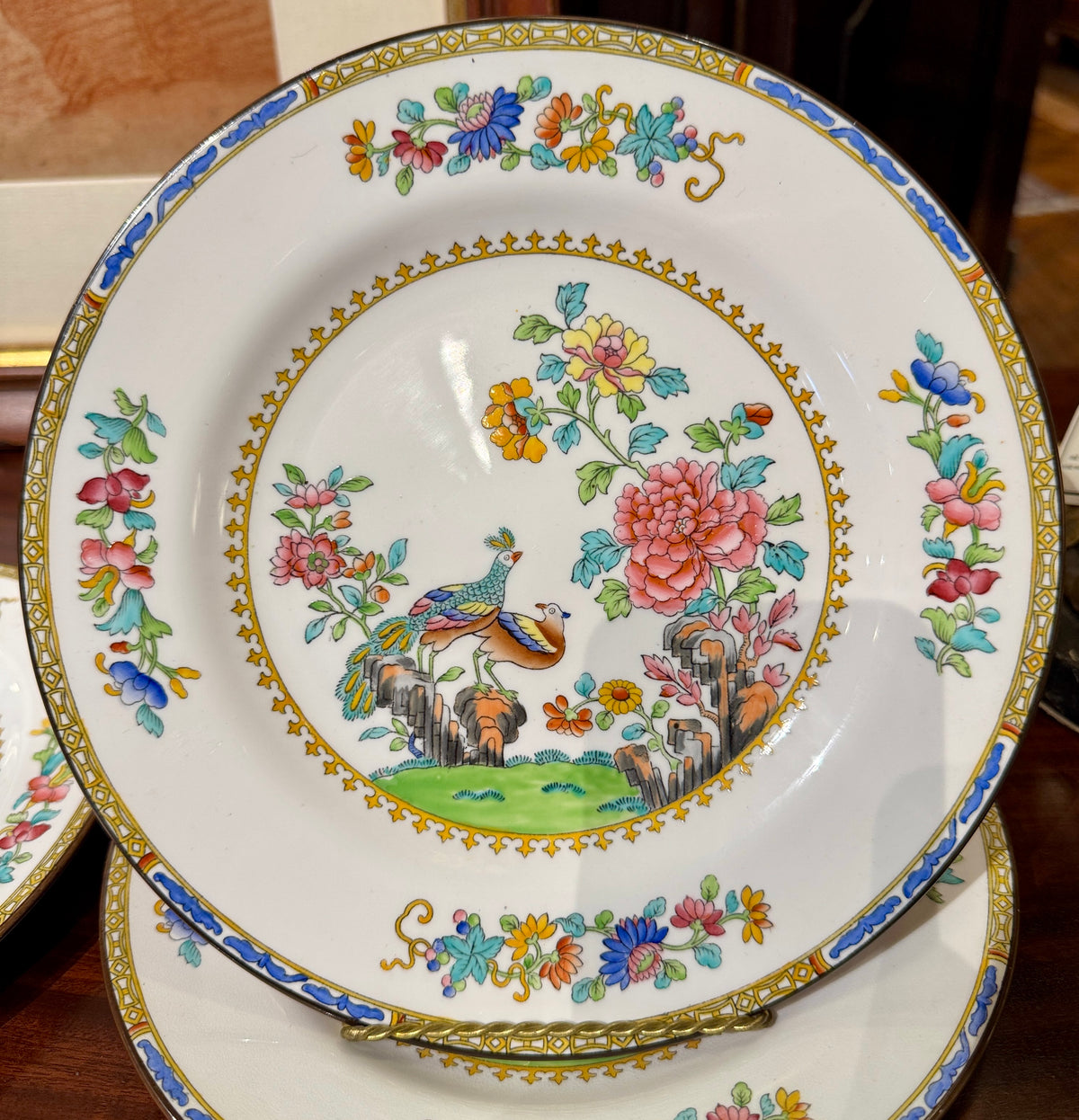 Set of 8 Spode Luncheon Plates