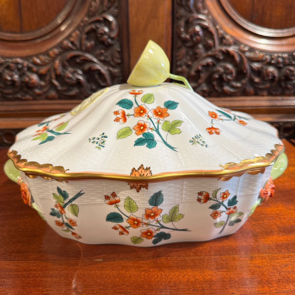 Vintage Herend Lemon Tureen