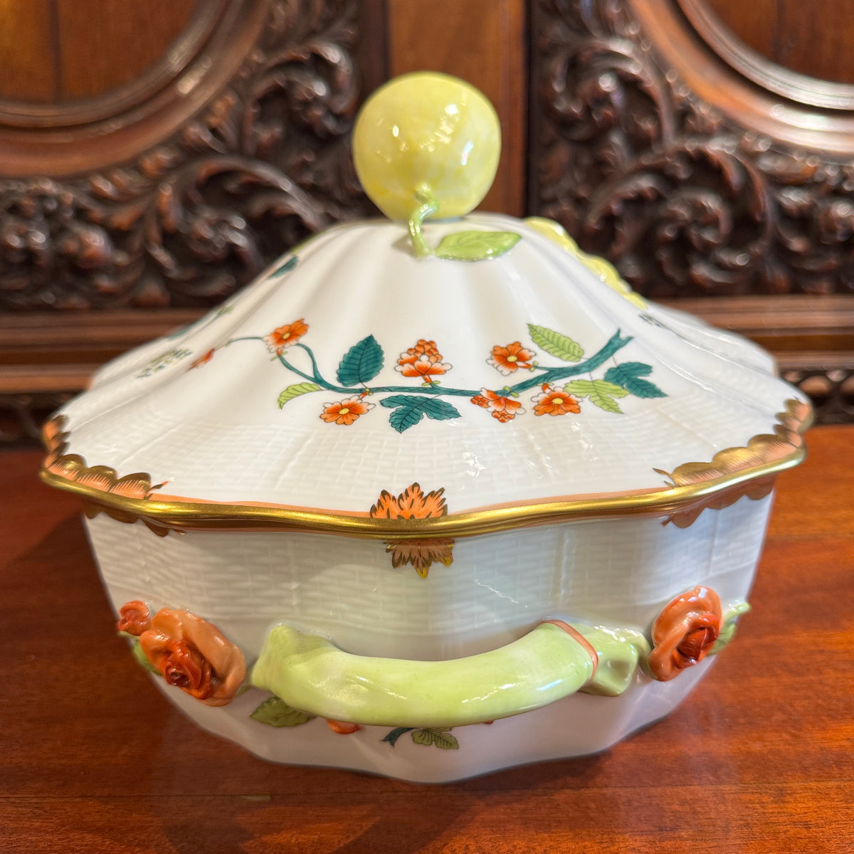 Vintage Herend Lemon Tureen