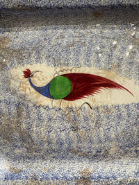 Whimsical 19th Century Staffordshire Spatterware Platter