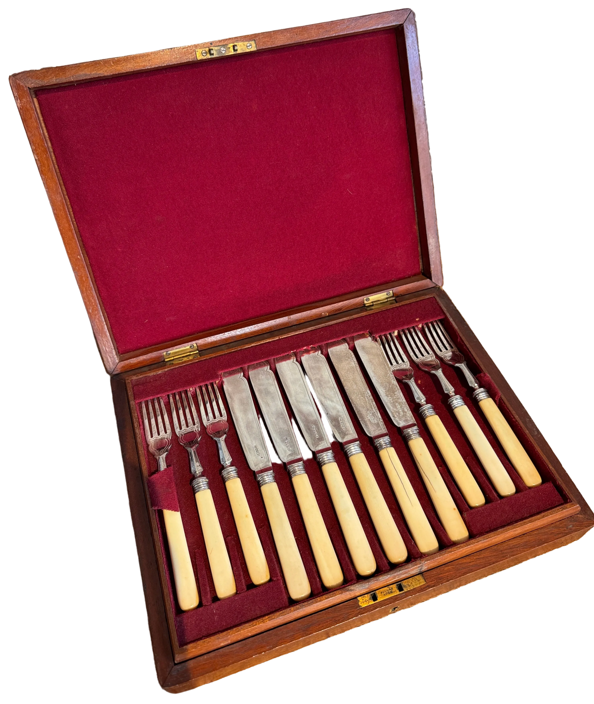 Late Victorian English Fish Set