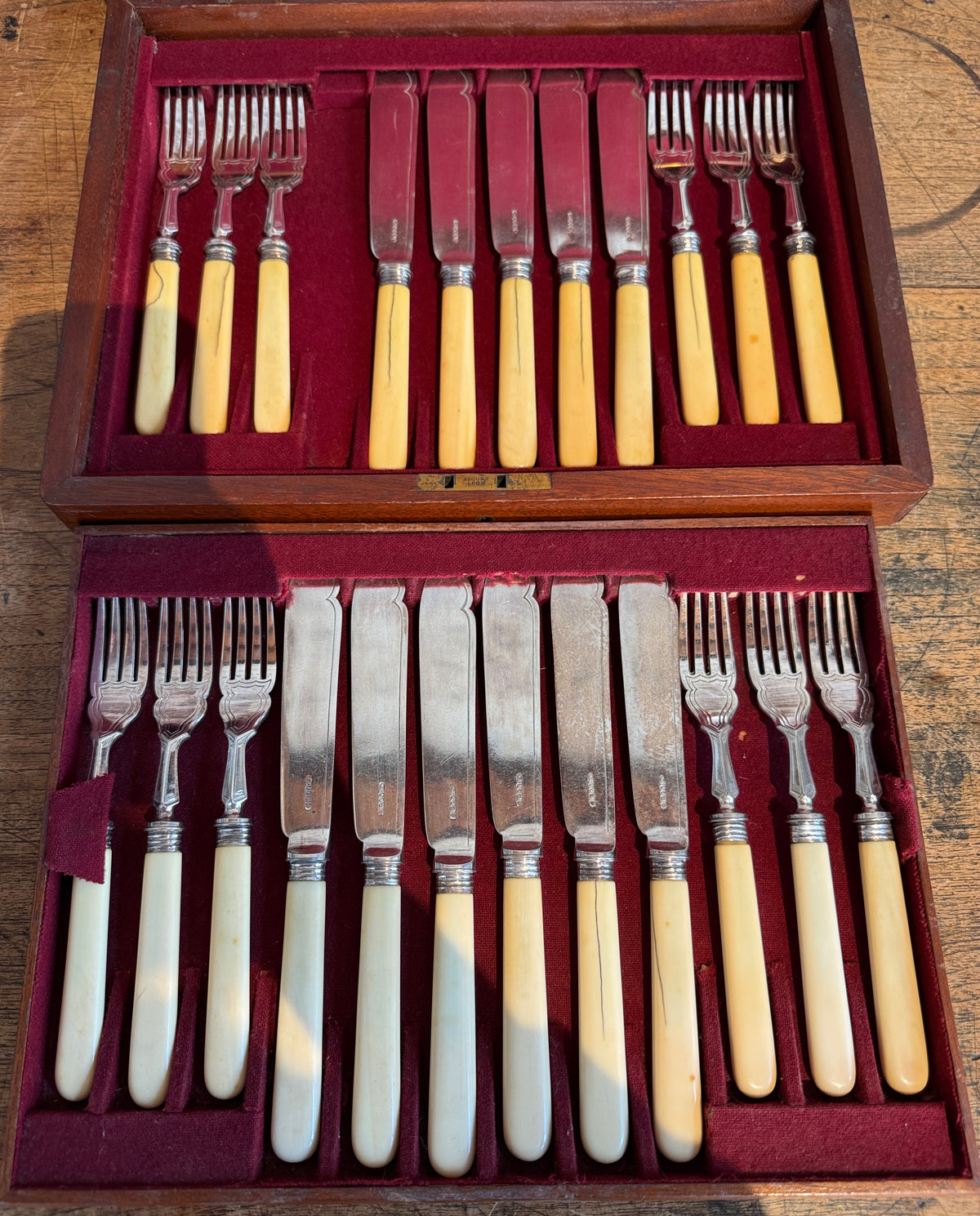 Late Victorian English Fish Set