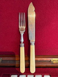 Late Victorian English Fish Set