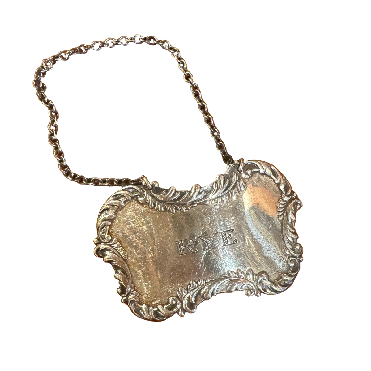 Sterling Silver Rye Tag