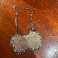 Sterling Silver Rye Tag