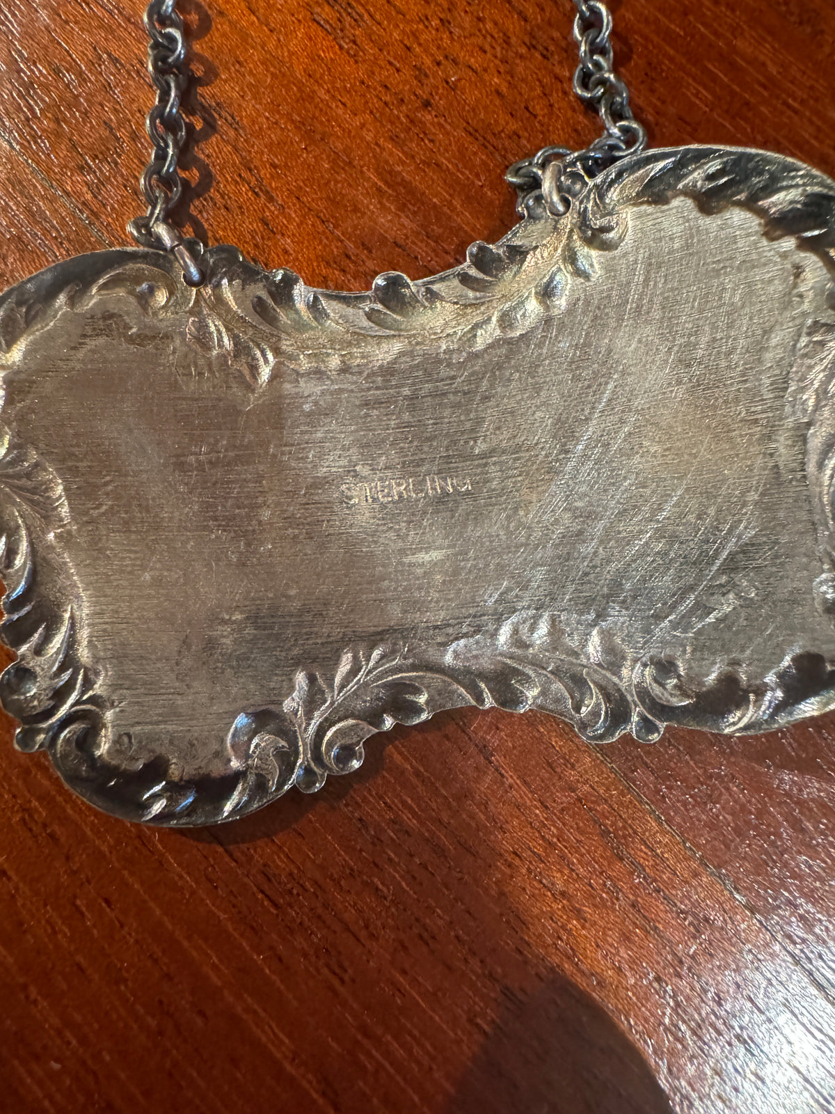 Sterling Silver Rye Tag