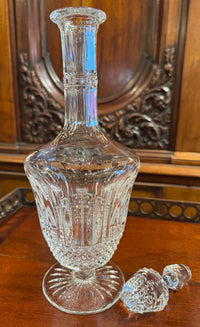 French Saint Louis Crystal Decanter